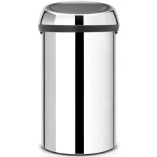   Brabantia Touch Bin New XXL nyomófedeles szemetes - rozsdamentes acél, fényes 60L