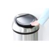 Brabantia Touch Bin New XXL acél nyomófedeles szemetes - rozsdamentes acél, selyem ujjlenyomatmentes 60L