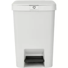 Brabantia StepUp pedálos szemetes - világos szürke 25L