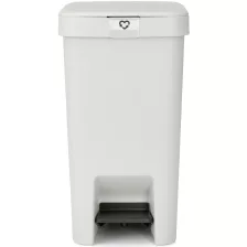 Brabantia StepUp pedálos szemetes - világos szürke 16L