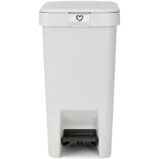 Brabantia StepUp pedálos szemetes - világos szürke 10L