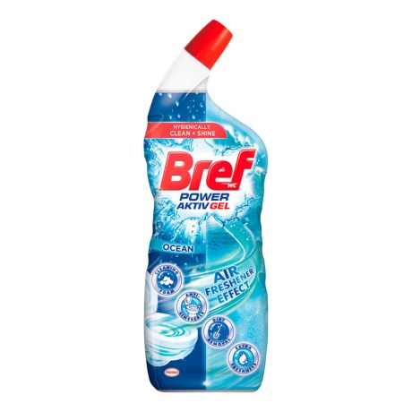 Bref Power Aktiv WC tisztító gél Fresh Ocean 700ml