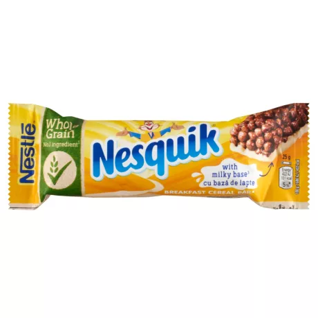 Nestlé Nesquik gabonapehely szelet tejbevonó talppal 25g