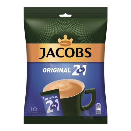 Jacobs 2in1 instant kávé 10x14g