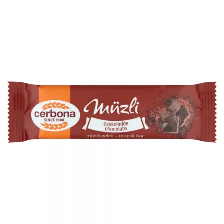Cerbona Csokoládés müzliszelet 20g
