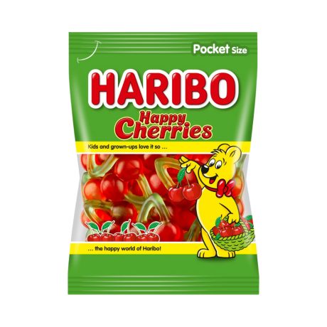 Haribo Happy Cherries gumicukor 100g