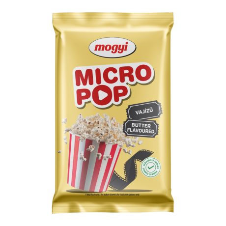 Mogyi Micro Pop Vajas pattogtatni való kukorica 100g