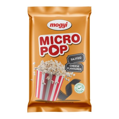 Mogyi Micro Pop Sajtos pattogtatni való kukorica 100g