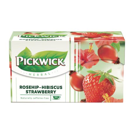 Pickwick Gyógytea Csipke-hibiszkusz-eper 20 filter