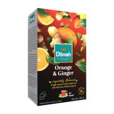 Dilmah Narancs és Gyömbér fekete tea 20 filter