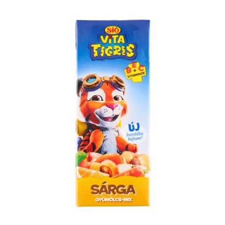Sió Vitatigris Sárga gyümölcs mix 20% 200ml