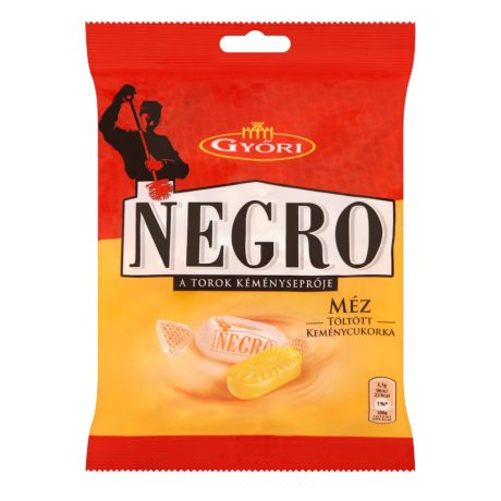 Győri Negro Mézes töltött keménycukorka 79g
