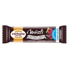 Cerbona Étcsokoládés-Málnás müzliszelet 20g