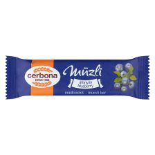Cerbona Áfonyás müzliszelet joghurtos bevonattal 20g