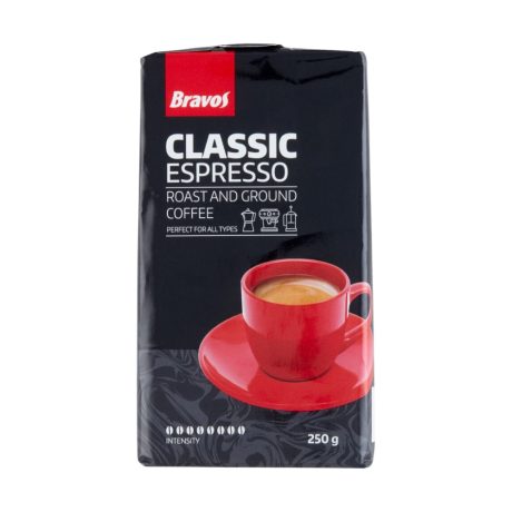 Bravos Espresso őrölt kávé 250g
