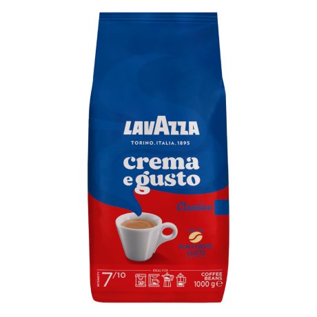 Lavazza Crema e Gusto Classico szemes kávé 1000g