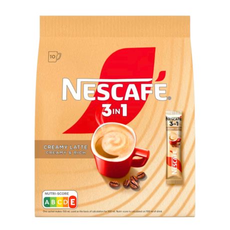 Nescafé 3in1 instant kávé Creamy Latte 10x15g