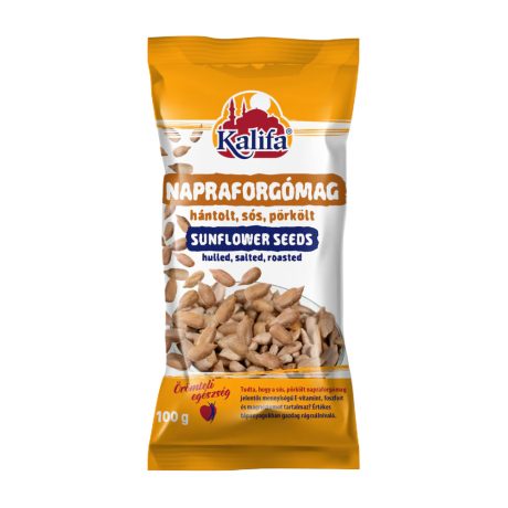 Kalifa napraforgómag Hántolt, sós, pörkölt 100g
