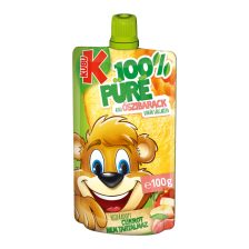 Kubu Alma-őszibarack-banán-sárgarépa 100% püré 100g