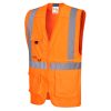 Portwest C357 Hi-vis Executive mellény tablet zsebbel narancs