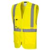 Portwest C357 Hi-vis Executive mellény tablet zsebbel sárga