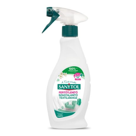 Sanytol fertőtlenítő és szagtalanító textil spray 500ml