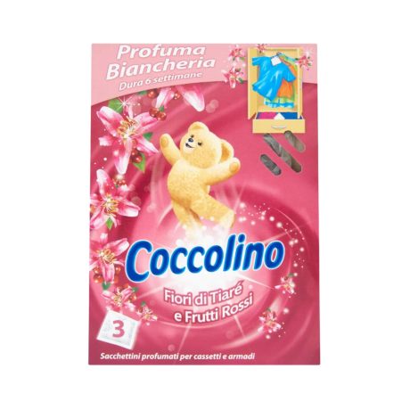 Coccolino illatpárna ruhásszekrénybe Pink 3db-os