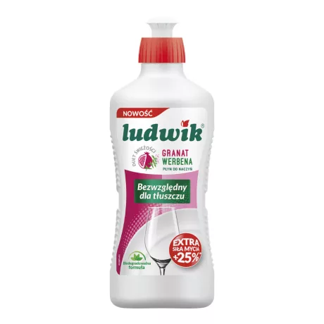 Ludwik mosogatószer Gránátalma-Verbéna 450ml