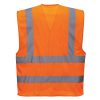 Portwest C370 Hi-Vis MeshAir mellény narancs