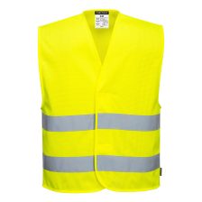 Portwest C374 MeshAir Hi-Vis kéttónusú mellény sárga