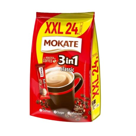 Mokate XXL 3in1 instant kávé Classic 20+4x17g