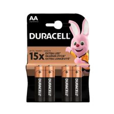 Duracell AA LR6 extra tartós ceruza elem 4db
