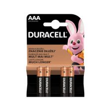Duracell AAA LR3 extra tartós mini ceruza elem 4db
