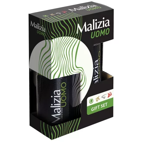 Malizia Men Vetyver ajándékcsomag tusfürdő + dezodor