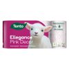 Tento Ellegance Pink Decor WC papír - 3 rétegű, 8 tekercs