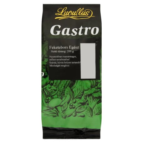 Lucullus Gastro feketebors egész 200g