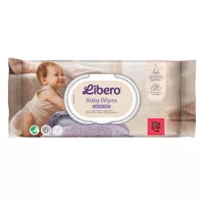 Libero Premium nedves popsitörlő 64db