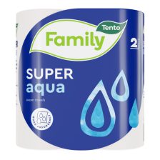   Tento Family Super Aqua háztartási papírtörlő - 2 rétegű, 2 tekercs