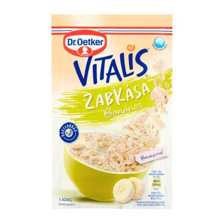 Dr. Oetker Vitalis zabkása Banános 48g