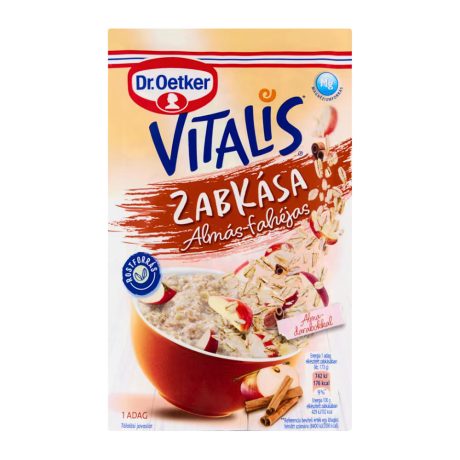 Dr. Oetker Vitalis zabkása Almás-fahéjas 48g
