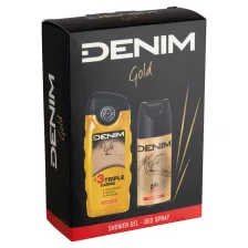 Denim Gold ajándékcsomag tusfürdő + dezodor