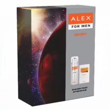 Alex Sport ajándékcsomag after shave + borotvahab