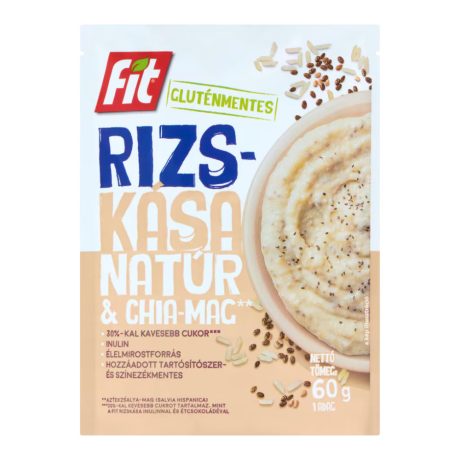 Fit rizskása Chia mag & Inulin 60g