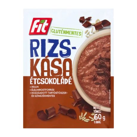 Fit rizskása Étcsokoládé 60g