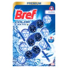   Bref Color Aktiv fertőtlenítő golyós WC illatosító Chlorine 3x50g