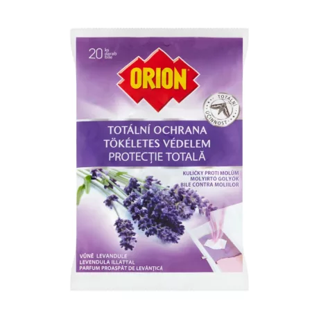 Orion Molyirtó golyók Levendula 20db