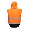 Portwest C465 Hi-Vis 3 az 1-ben bomber dzseki narancs-tengerészkék