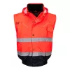 Portwest C465 Hi-Vis 3 az 1-ben bomber dzseki piros-tengerészkék