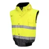 Portwest C465 Hi-Vis 3 az 1-ben bomber dzseki sárga-szürke