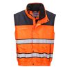 Portwest C466 Hi-Vis 3 az 1-ben Classic bomber dzseki narancs-fekete